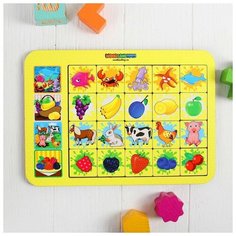 Игра настольная «Ассоциации: ягоды, животные, фрукты Woodland