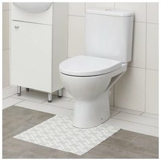 Коврик для туалета из вспененного ПВХ, 50×52 см Вилина