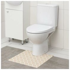 Коврик для туалета из вспененного ПВХ, 50×52 см Вилина
