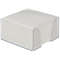 Блок для записей Attache Economy, в стакане, 9*9*5 см, белый, 65 гр