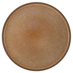 Тарелка обеденная Mercury (бежевая) Диаметр: 26 см Home & Style