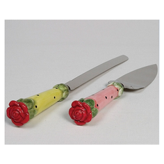 Набор для десерта Цветы Длина: 33 см Pavone