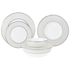 Обеденный сервиз Жемчуг На 6 персон 21 предмет Naomi