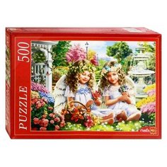 Пазл «Два ангела в саду», 500 элементов Рыжий кот