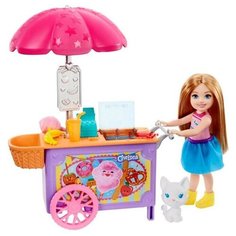 Игровой набор «Челси Магазин. Кафе с тележкой», с аксессуарами Mattel
