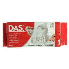 Паста для моделирования отвердевающая на воздухе Das, 500 г, белая
