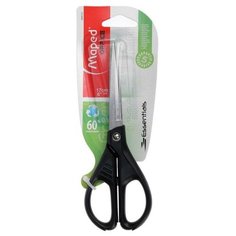 Ножницы Essentials Green 17 см, европодвес Maped