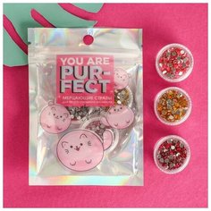 Набор страз для маникюра You are purrfect, 3 цвета Beauty Fox