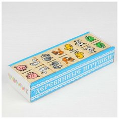 Домино «Животные», 28 фишек Томик