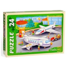 Макси- пазл «Аэропорт», 24 элемента Рыжий кот