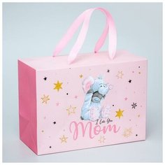 Пакет- коробка "I love you Mom", Me To You, 20 x 28 x 13 см