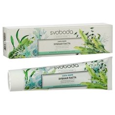 Зубная паста Svoboda «Сила моря», с экстрактом фукуса и ламинарии, 124 г Свобода