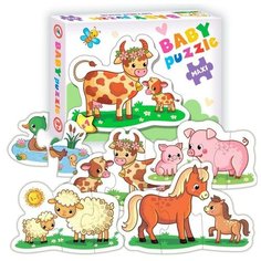 Пазл Baby puzzle «Мамы и малыши-2 Дрофа Медиа