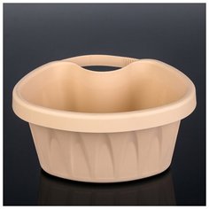 Кашпо на водосточную трубу «Алиция», 3,5 л, цвет белая глина Idea (М Пластика)