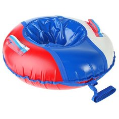 Санки- ватрушки «Триколор», с молнией, d=90 см Onlitop