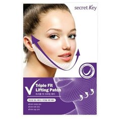Патч для коррекции овала лица Secret Key Triple Fit Lifting Patch, 20 г