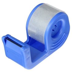 Лента липкая 24 мм х 20 м в настольном диспенсере «Луч», микс