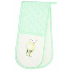 Прихватка для горячего KitchenCraft Farmyard Animals двойная 87x18.5см.