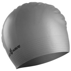 Шапочка для плавания SOLID, M0565 01 0 17W, серебряный MAD Wave