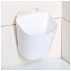 Полка навесная малая Krita, 11,5×13×18 см, цвет снежно- белый Berossi