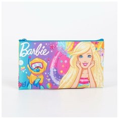 Косметичка простая, отдел на молнии, цвет розовый, «Барби Centrum