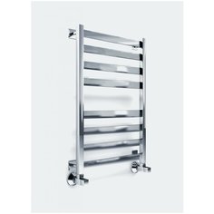 Полотенцесушитель водяной ARIANO Майами B 81/10 80х53 хром, 8 перекладин (4-4), американки угловые 3/4х1/2 ГШ в комплекте