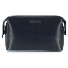 Косметичка Piquadro Blue Square синий, кожа натуральная (BY3851B2/BLU2)