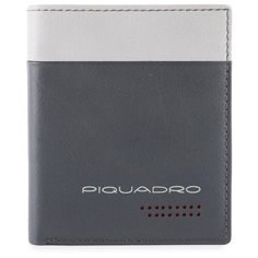 Чехол для кредитных карт Piquadro Urban серый/черный натур.кожа (pp1518ub00r/grn)
