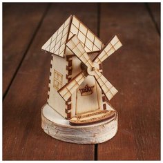 Конструктор деревянный «Деревенька. Мельница Нескучные игры