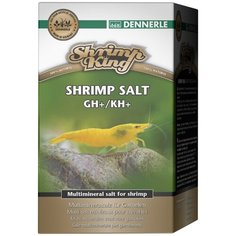 Добавка Dennerle Shrimp King Shrimp Salt GH+/KH+ для повышения жесткости в аквариумах с пресноводными креветками, 200 гр