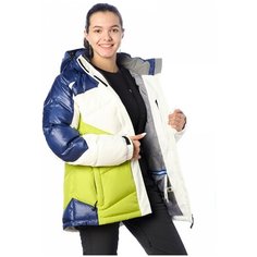 Пуховик женский THINK PACE 15009 размер 50, синий