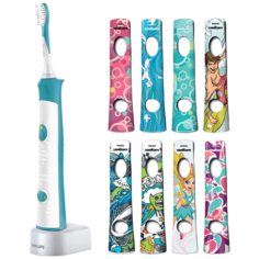 Звуковая зубная щетка Philips Sonicare For Kids HX6311/07, голубой