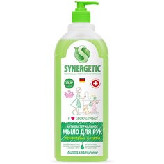 Мыло жидкое Synergetic Лемонграсс и мята, 1 л