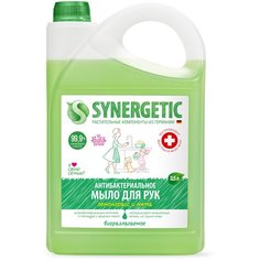 Мыло жидкое Synergetic Лемонграсс и мята, 3.5 л