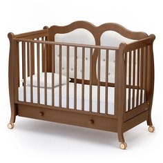 Кроватка Nuovita Affetto (классическая) орех
