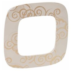 Рамка "Нарцисс золото" 1- пост Legrand Valena ALLURE 754351