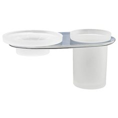 Держатель стакана и мыльницы WasserKRAFT Kammel K-8326