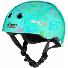 Шлем с фломастерами Wipeout Teal Blue (L 8+)
