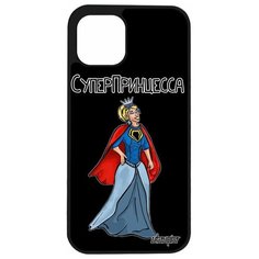 Чехол на смартфон Apple iPhone 12 pro, "Суперпринцесса" Комикс Шутка Utaupia