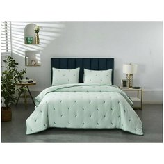 Покрывало с наволочками Sofi de Marko Эрика Ментол 160х220