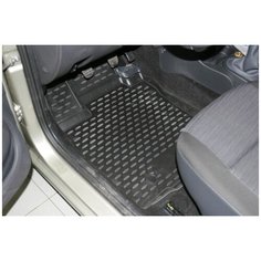 Коврики 3D в салон RENAULT Logan 2004-2009, 2010-2014, 4 шт. (полиуретан) Element
