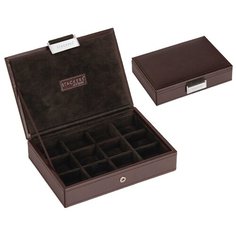 Универсальная плоская шкатулка для хранения украшений и аксессуаров, LC Designs 73180