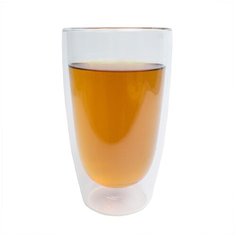 Стакан с двойными стенками из боросиликатного стекла, 300 мл, прозрачный, MARMA MM-CUP-21