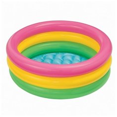 Бассейн надувной сухой Intex "Радуга" 61х22см 57107