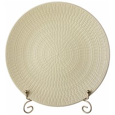 Тарелка обеденная 27 см кремовая Lefard (136734)