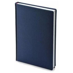 Ежедневник недатированный 145х205мм Bruno Visconti "Velvet" (136 листов) синий, кожзам (3-115/18) Альт