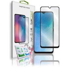Защитное стекло для Vivo Y19 /на Виво Y19 / 2.5D / Полноклеевое Черная рамка 0,33 мм Lux Case