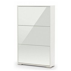 Обувница Vental Вива-3LW White- White стекло