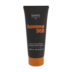 Шампунь- гель для душа мужской "Homme 365" Sante 200 мл