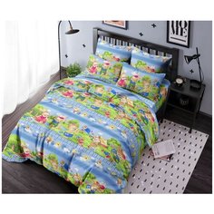 Ночь Нежна Детское Постельное белье Veselij Pohod Цвет: Голубой (145х215 см)
